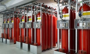اطفای حریق گاز CO2