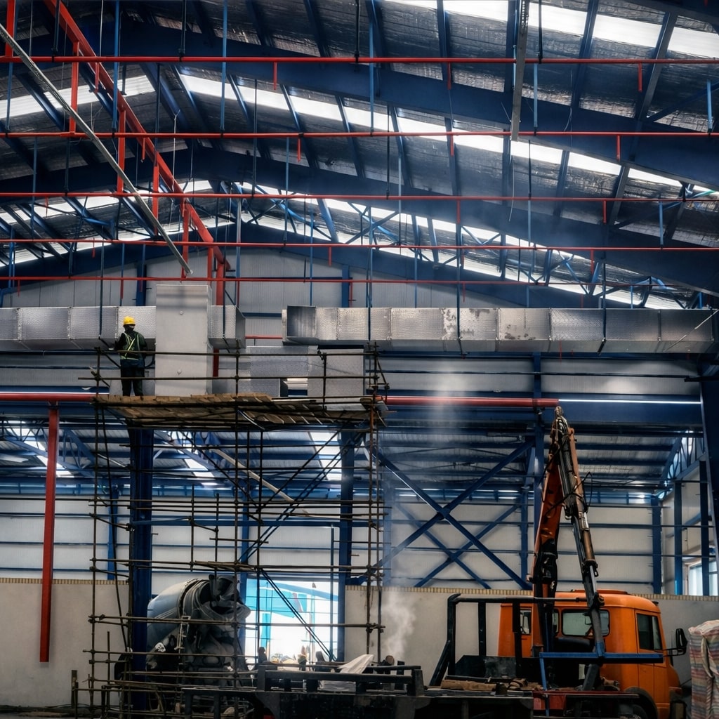 تاسیسات برق و مکانیک لاستیک بارز سنندج