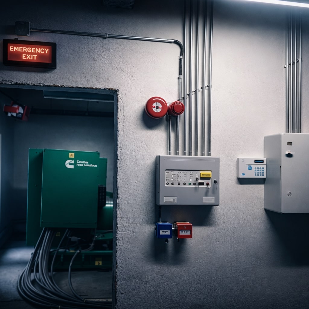 اطفای حریق آیروسل دیزل ژنراتور بانک تجارت استان گلستان